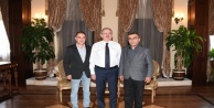 Alanyalı muhtarlardan Vali Karaloğlu'na ziyaret