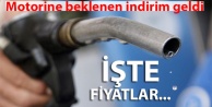 Motorine beklenen indirim geldi