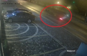 Alanya'da ıslak zemin kaza getirdi