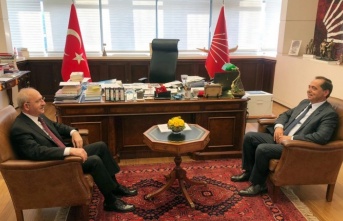Başkan Yılmaz, Kılıçdaroğlu'nu ziyaret etti