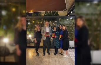 Kasapoğlu’na meslekte 20’nci yıl plaketi