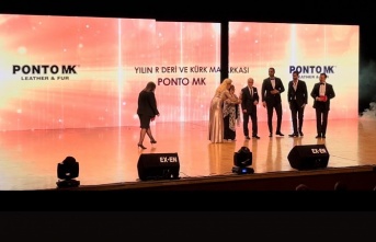‘Yılın Deri ve Kürk Markası’ ödülü Alanya’dan Ponto MK’ya verildi