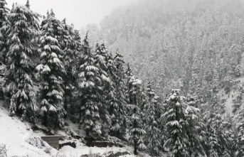 Alanya’nın yaylaları beyaza büründü