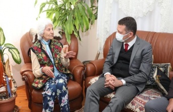 Kaymakam Ürkmezer'den hayırsever vatandaşa ziyaret