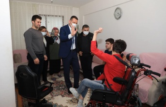 Kaymakam Ürkmezer, Esmanur ve ailesine misafir oldu