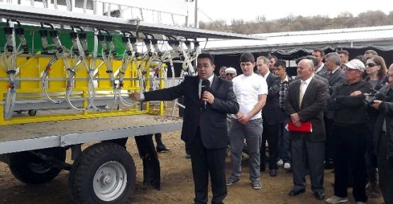 Türkiye’nin İlk Süt Sağım Platformu Seydişehir’e Açıldı 