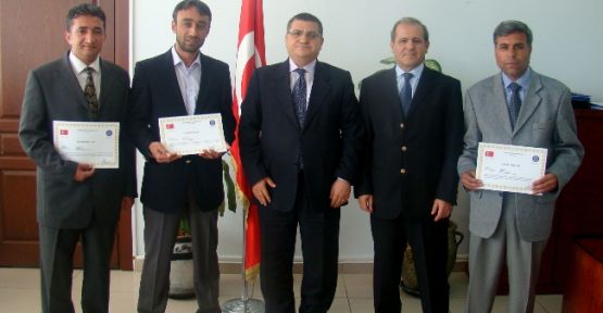 Yenişehir Kaymakamlığı Başarılı Polisleri Ödüllendirdi 