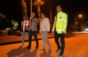 Atatürk Caddesi'nde çalışmalar gece gündüz...