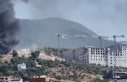 Kampüs inşaatında korkutan yangın!