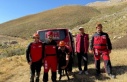 Alanya İHH ekipleri uçurumdaki keçiyi sağ salim...