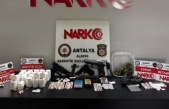 Alanya'da 45 adrese narkotik baskını