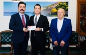 Kaymakam Öztürk'e Cumhuriyet Balosu davetiyesi
