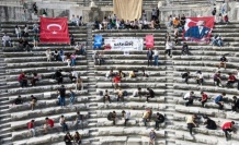 Aspendos Antik Tiyatrosu'nda “Satranç Tarihle Buluşuyor” etkinliği düzenlendi