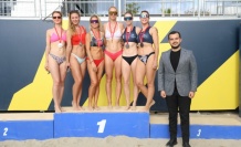 Plaj Voleybolu Halk Turnuvasına yoğun ilgi