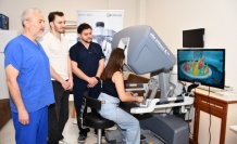 Robotik cerrahi alanında simülasyon eğitimi verildi