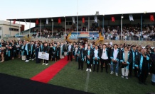 Alanya Üniversitesi mezunlarını geleceğe uğurladı