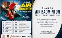 “Alanya, air badminton Türkiye Şampiyonası’na ev sahipliği yapıyor!”