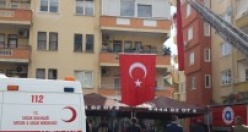 ŞEHİDİMİZİN EVİNE ATEŞ DÜŞTÜ