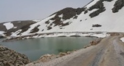 Alanya yaylalarından şaşırtıcı kar manzaraları