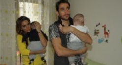 Kimsesiz çocukları ziyaret ettiler