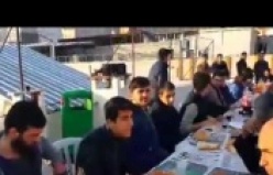 AÇLIK GREVİNE MANGALLI PROTESTO