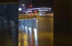 Alanya Çevre Yolu'nda boğuluyordu