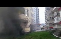 Alanya'da korkutan yangın!