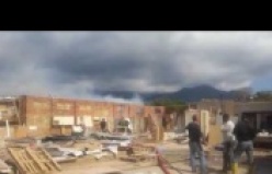 Alanya'da mobilya dükkanı yandı