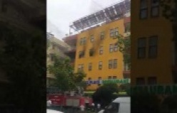 Alanya'da otelde korkutan yangın