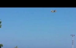 Alanya'daki yangına uçakla müdahale ediliyor