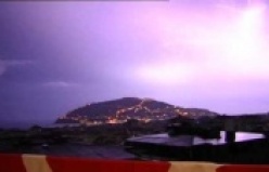 ALANYA KALESİ ÜZERİNDE ŞİMŞEK ŞOV