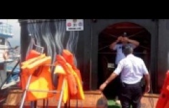 İşte Alanya'daki teknenin mühürlenme anları