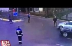 İşte Zabıta Müdürü'nün zabıtayı dövdüğü o anlar