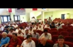 Kaymakam Tanrıseven muhtarlarla buluştu