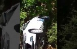 Şans eseri burunları bile kanamadı