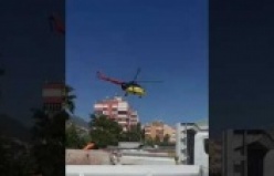 Yücel'den 'Helikopterli' hizmet