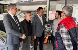 Sünbül'den 'Hayırlı İşler Komşum' ziyareti