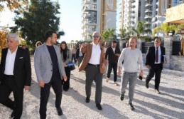 Başkan Özçelik'ten Mahmutlarda inceleme