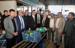 Kaymakam Öztürk'e hal brifingi