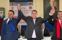 Elektrikçiler odasında başkan değişti