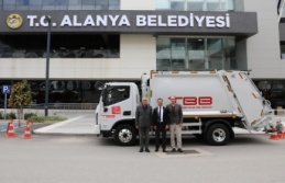 Alanya Belediyesine yeni araç