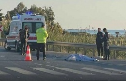 Alanya'da bisiklet kazası; 1 ölü var