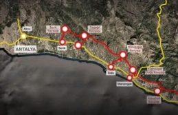 Alanya Otoyolu yolu güzergahında kriz