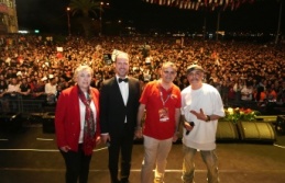 Alanya'da 19 Mayıs coşkusu