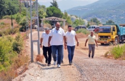 Alanya Belediyesi’nin kırsalda hizmet atağı sürüyor!