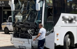 Alanya'da sıra dışı kaza: Şoförsüz otobüs facianın eşiğinden döndü!