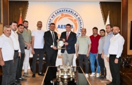 Arıkan'dan Dere'ye tebrik ziyareti!