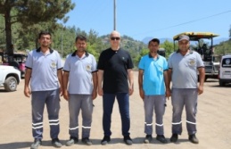 Başkan Özçelik’ten kırsala yol ve tesis incelemesi!