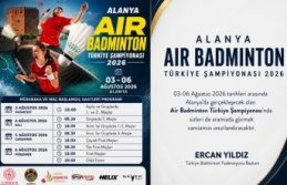 “Alanya, air badminton Türkiye Şampiyonası’na ev sahipliği yapıyor!”