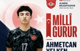 Alanya Belediyespor’un milli gururu!